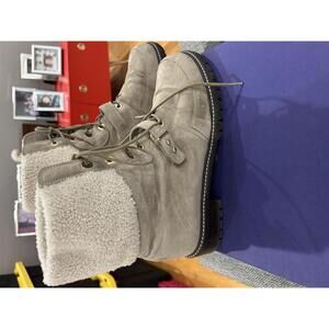 Stuart Weitzman Viking Fango Sport Suede Boots Size 10.5